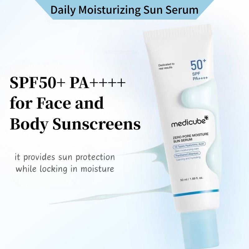 Medicube Zero Pore Moisture Sun Serum