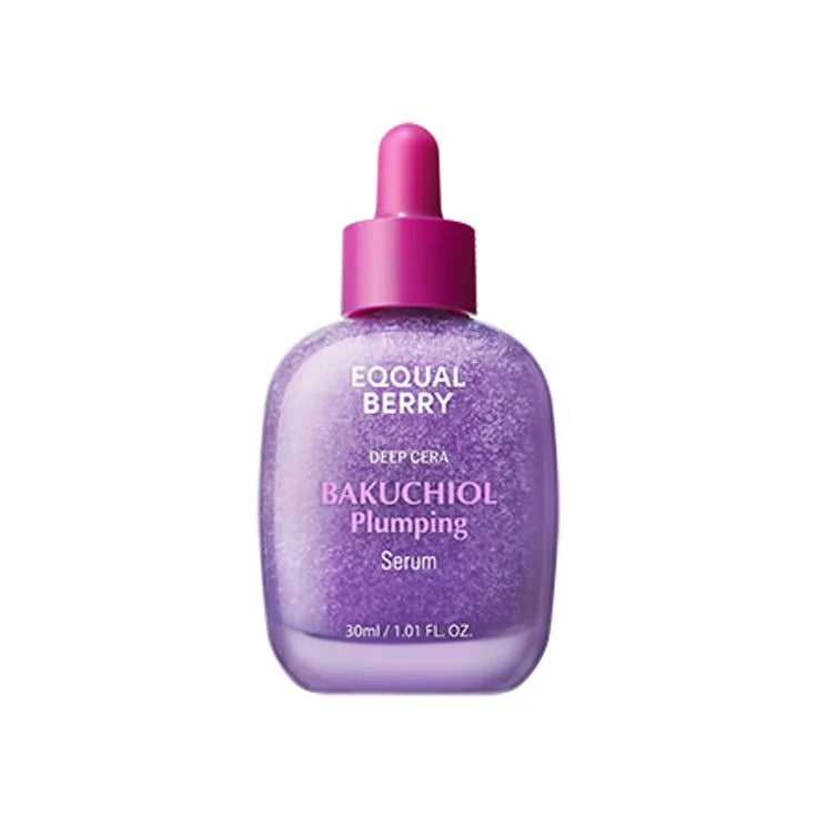 EQQUALBERRY Bakuchiol Plumping Serum 30ml | Deep Cera Bakuchiol Serum for Firm, Plump & Hydrated Skin