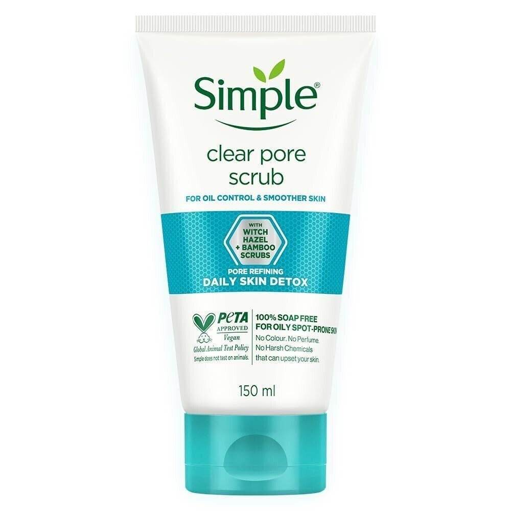Simple Clear Pore Scrub - The Body Essential