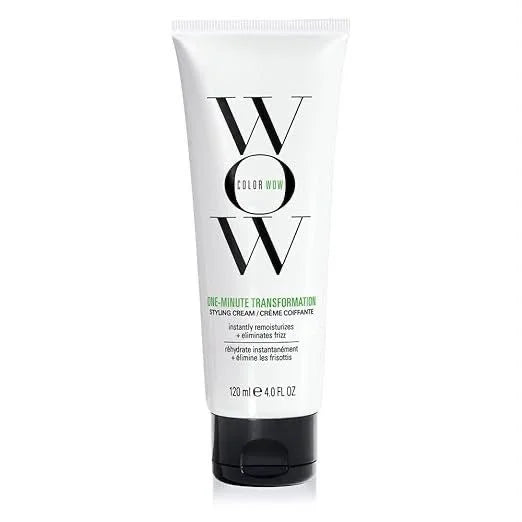 Color Wow One-Minute Transformation Styling Cream 120ml | Anti-Frizz Hair Smoothing & Hydrating Treatment