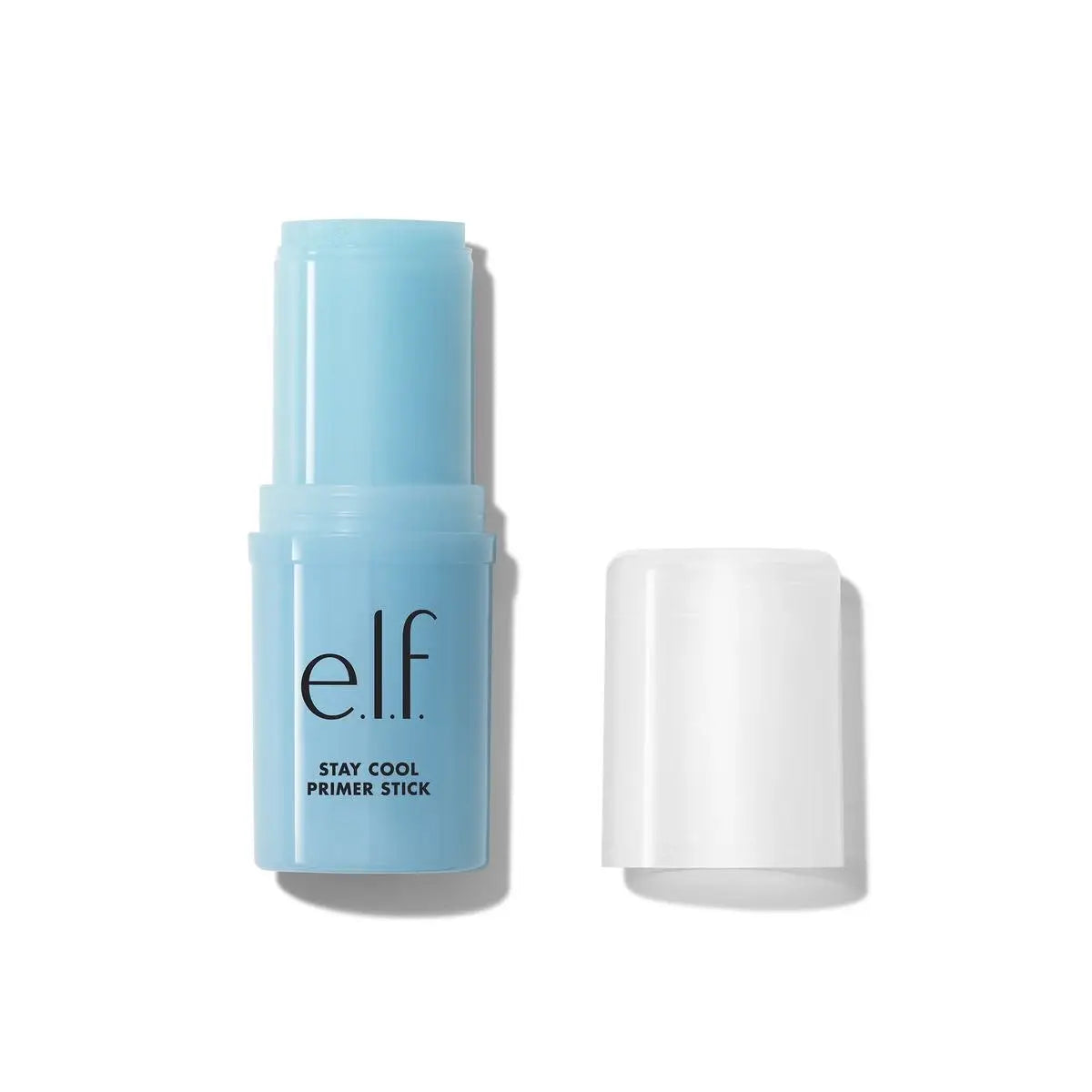 e.l.f. Stay Cool Primer Stick with blue packaging on a white background