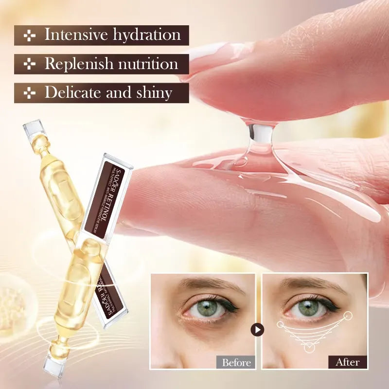 SADOER Retinol Multi Effect Anti-Wrinkle Firming Eye Serum | Collagen + Retinol