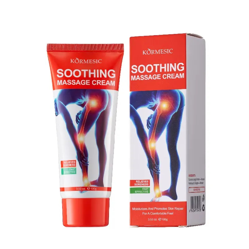 KORMESIC Soothing Massage Cream 100g red tube with box