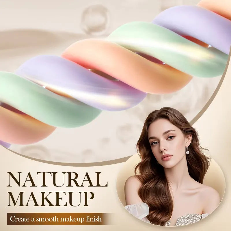 SADOER 4-in-1 Avocado Tricolor Primer Isolation Cream 40g | Daily Base Makeup