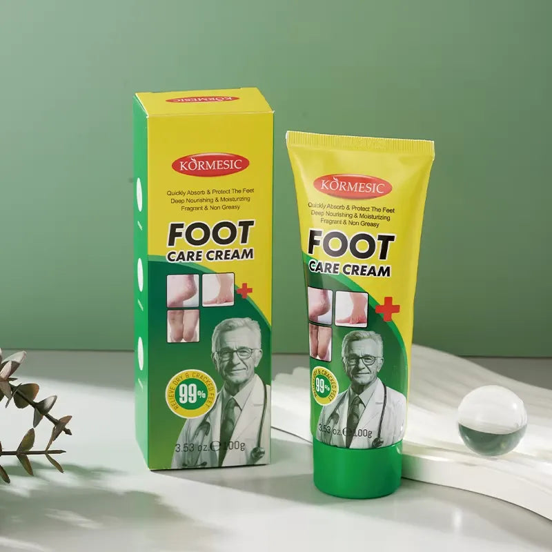 KORMESIC Foot Care Cream 100g | 99% Relieves Dry & Cracked Feet