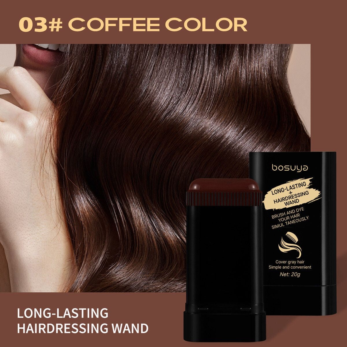 Bosuya Long-Lasting Hairdressing Wand