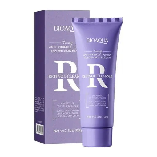 BIOAOUA Deep Cleaning for Retinol Face Wash Whitening Anti-Aging Facial Wash