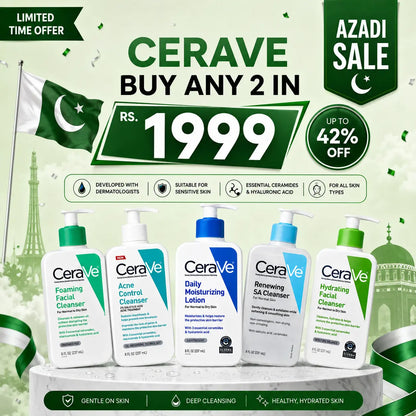 CeraVe Mix & Match Bundle | Any 2 Cleansers or Moisturizers | Limited Time Offer