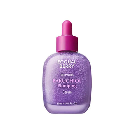 EQQUALBERRY Bakuchiol Plumping Serum 30ml | Deep Cera Bakuchiol Serum for Firm, Plump & Hydrated Skin