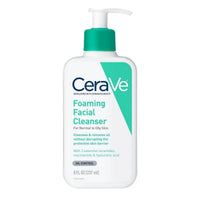 CeraVe Foaming Facial Cleanser | Oily to Normal Skin | Oil-Free Face Wash Pakistan