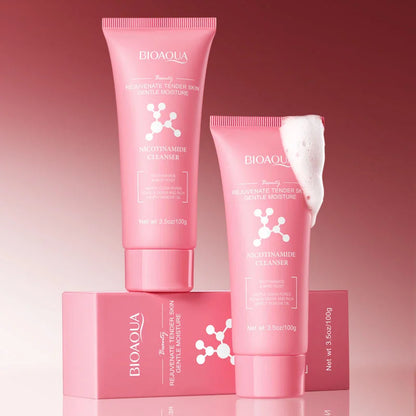BIOAQUA Nicotinamide Cleanser | Rejuvenate Tender Skin Gentle Moisture