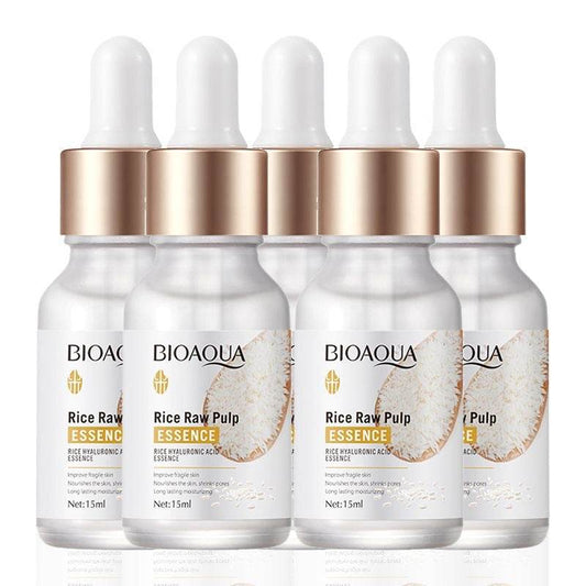 Bioaqua Rice Raw Pulp Essence - The Body Essential