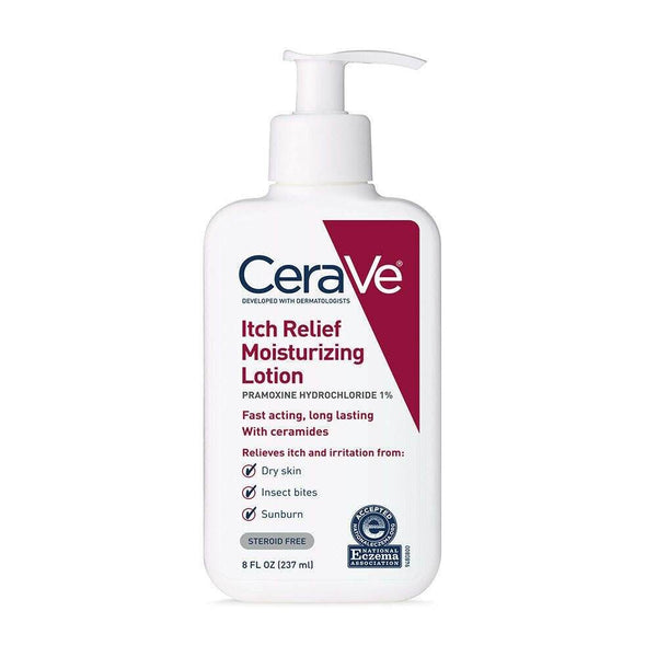 CeraVe Itch Relief Moisturising Lotion | Dry & Itchy Skin | Ceramides & Pramoxine