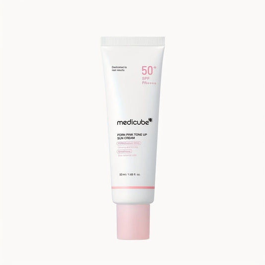 Medicube PDRN Pink Tone Up Sun Cream – Glow, Protection & Skin Repair SPF Care