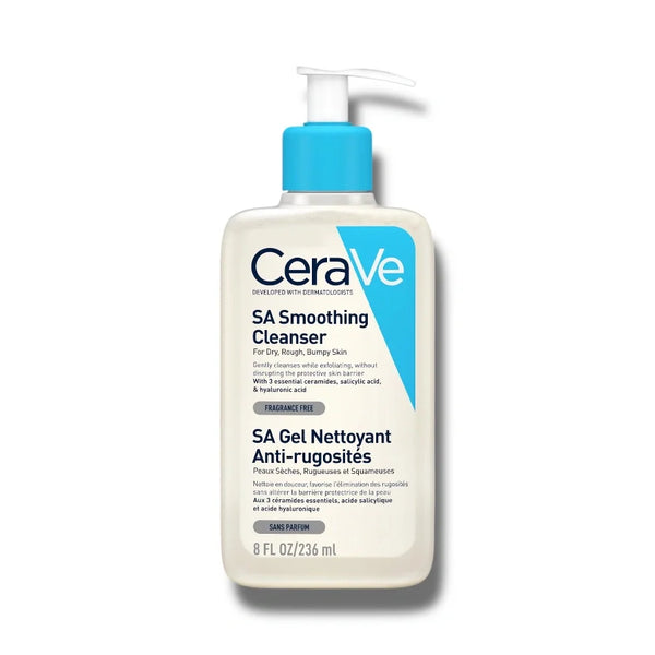 CeraVe SA Smoothing Cleanser | Exfoliating Cleanser for Rough & Bumpy Skin