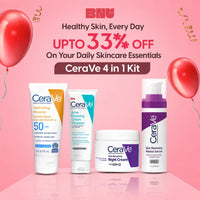CeraVe 4-in-1 Skincare Bundle | SPF 50, Acne Cleanser, Retinol & Night Cream