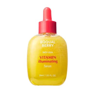 EQQUALBERRY Vitamin Illuminating Serum 30ml | Deep Cera Brightening Serum for Radiant, Glowing & Hydrated Skin