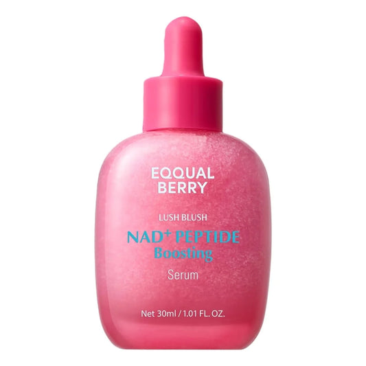EQQUALBERRY NAD+ Peptide Boosting Serum 30ml | Lush Blush Serum for Firm, Plump & Radiant-Looking Skin