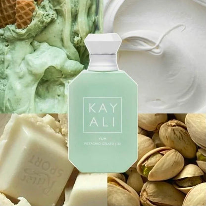KAYALI Yum Pistachio Gelato | 33 Eau de Parfum 50ml | Sweet Pistachio, Vanilla & Fruity Gourmand Perfume