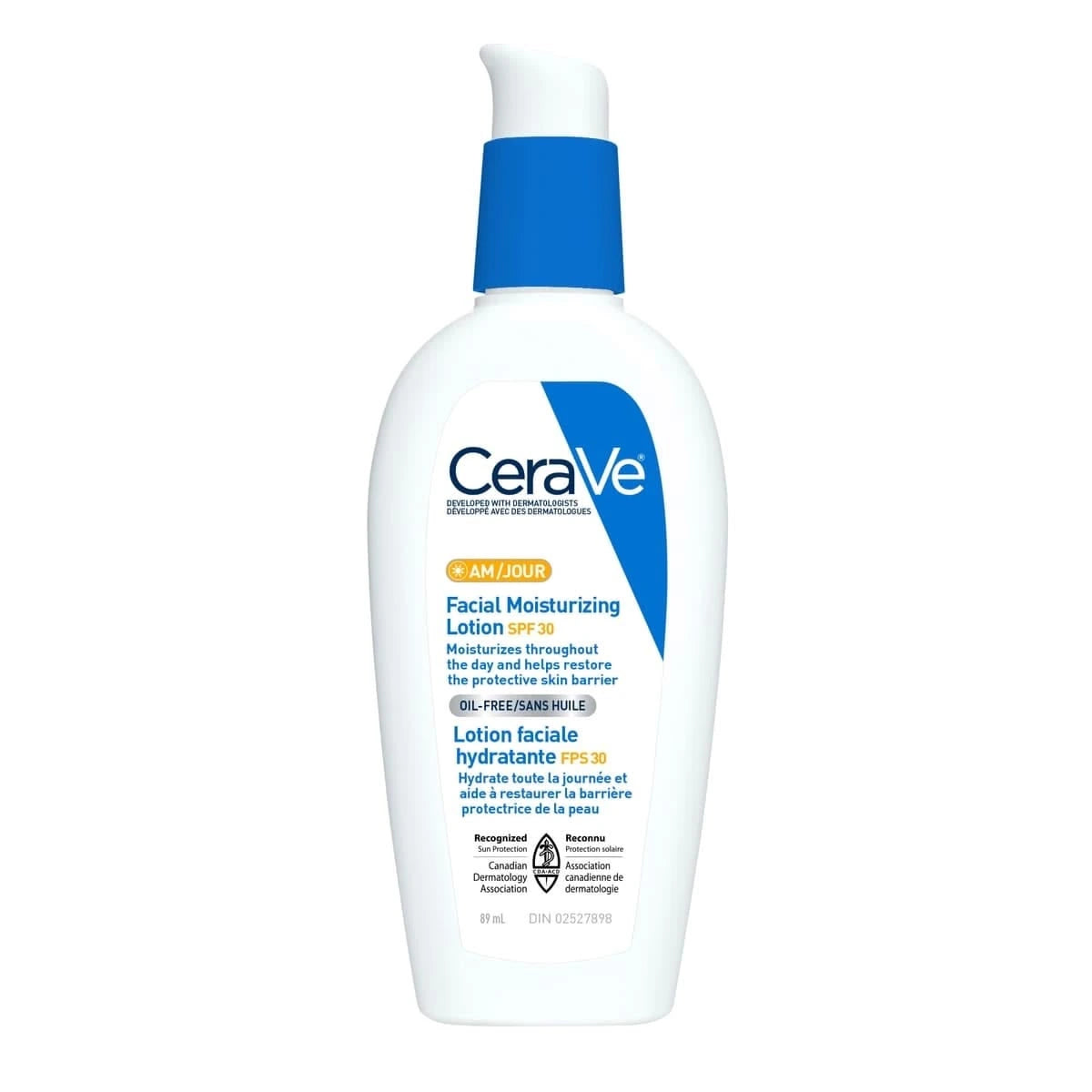 CeraVe AM Facial Moisturizing Lotion SPF 30  | Daily Face Moisturizer with Sunscreen