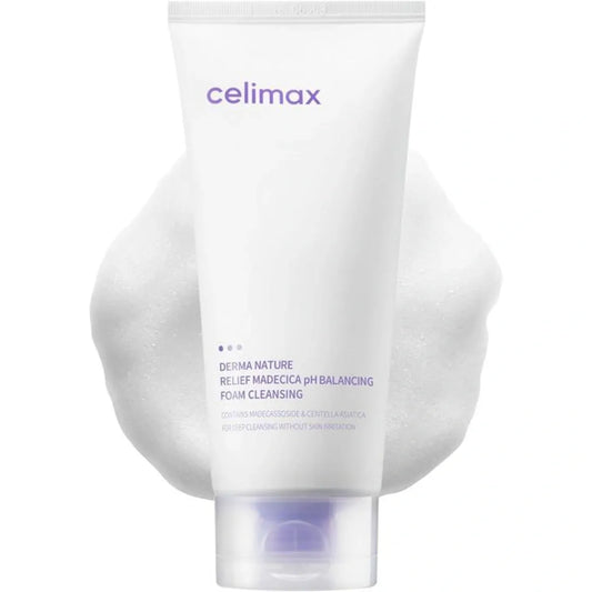 Celimax Nature Relief Madecica pH Balancing Foam Cleanser