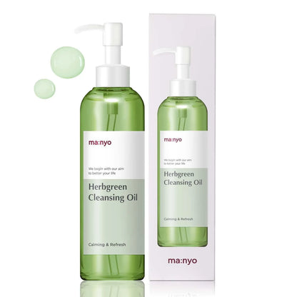 ma:nyo Herbgreen Cleansing Oil Calming & Refresh