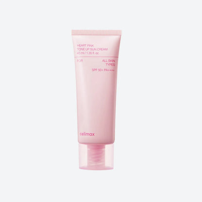 Celimax Heart Pink Tone Up Sun Cream SPF50+ PA++++ 40ml pink tube