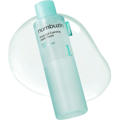 Numbuzin No.1 Pure-full Calming Herb Toner 300ml | Panthenol + Herb Complex