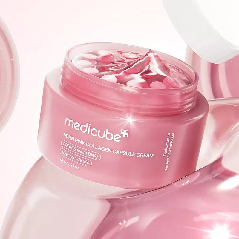 Medicube PDRN Pink Collagen Capsule Cream 55g | PDRN + Niacinamide 5%