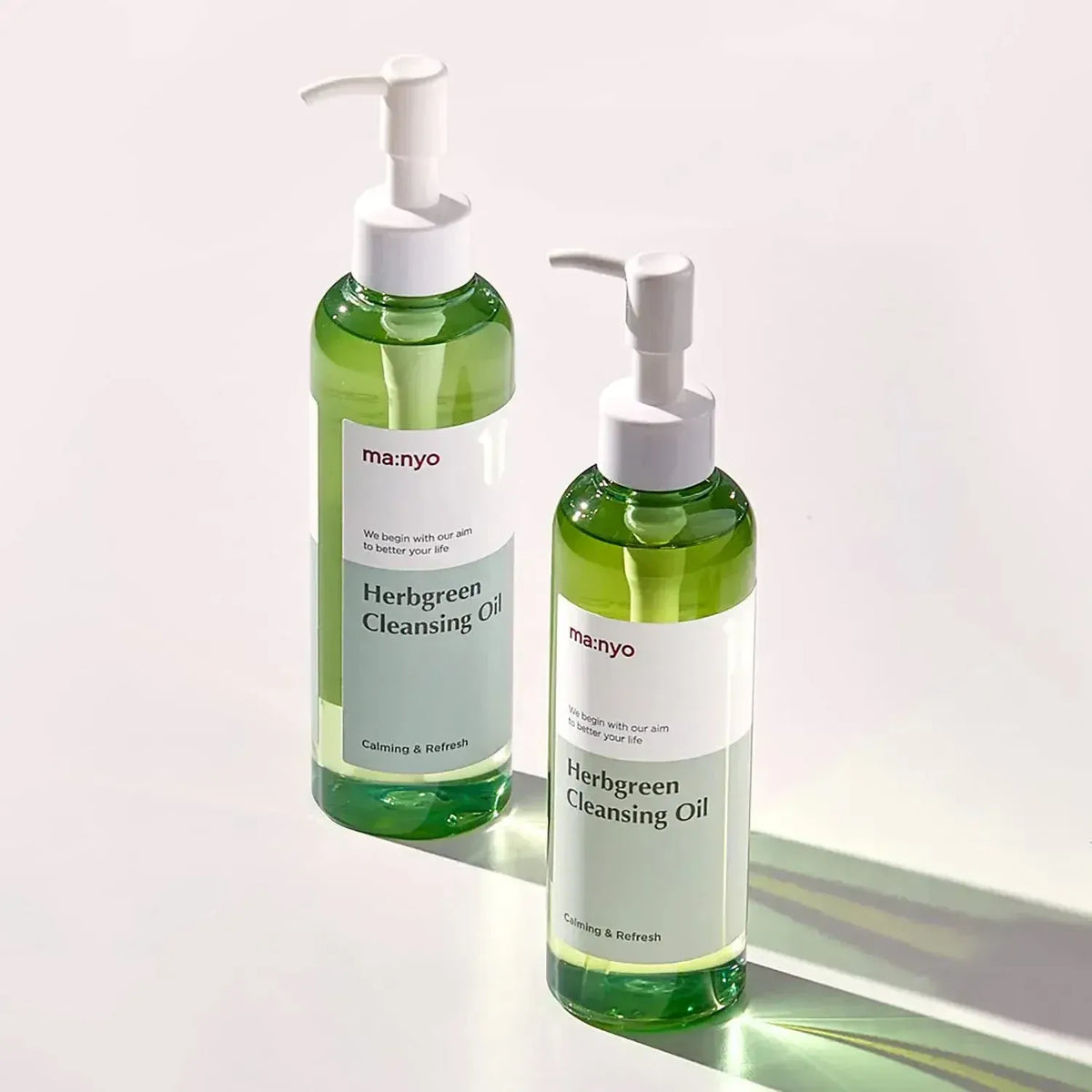 ma:nyo Herbgreen Cleansing Oil Calming & Refresh