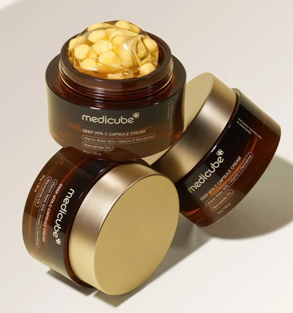 Medicube Deep Vita C Capsule Cream 55g | Vitamin C + Niacinamide 5%