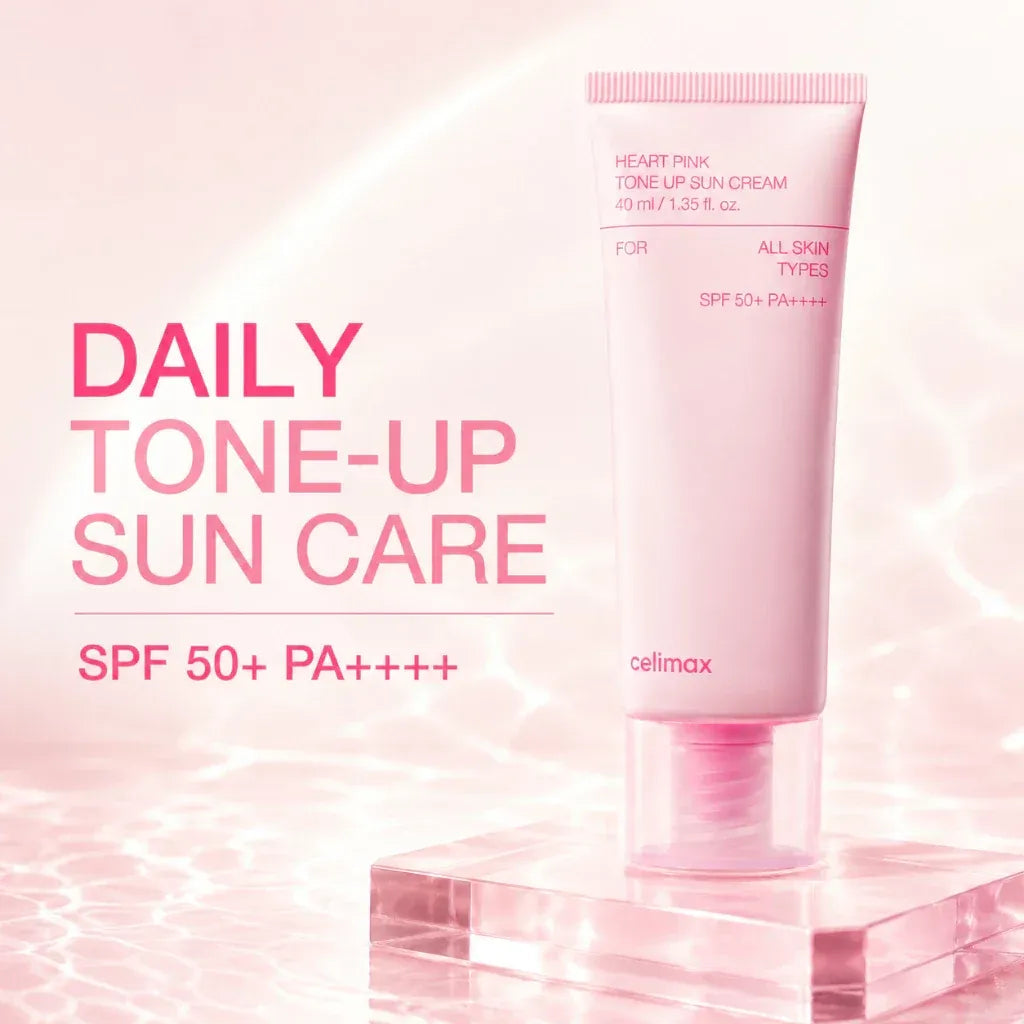Celimax Heart Pink Tone Up Sun Cream SPF50+ PA++++ 40ml
