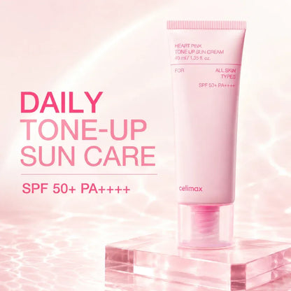 Celimax Heart Pink Tone Up Sun Cream SPF50+ PA++++ 40ml