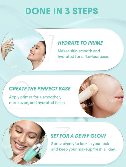 SHEGLAM Good Grip Hydrating Primer & Setting Spray | Long-Lasting Makeup