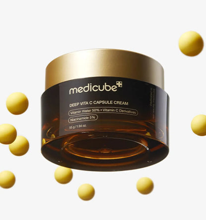 Medicube Deep Vita C Capsule Cream 55g | Vitamin C + Niacinamide 5%