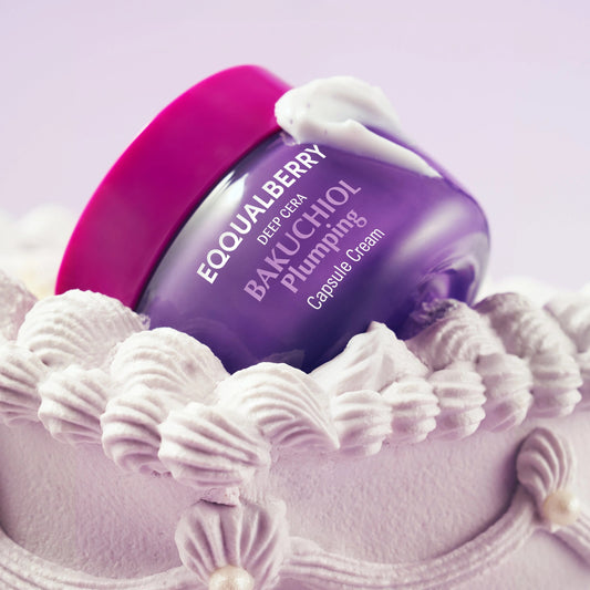 EQQUALBERRY Deep Cera Bakuchiol Plumping Capsule Cream 50ml