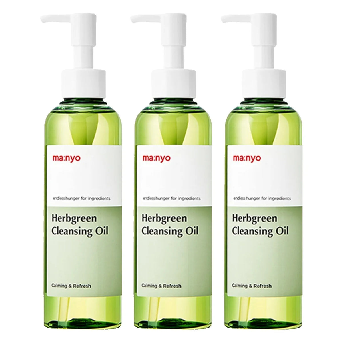 ma:nyo Herbgreen Cleansing Oil Calming & Refresh