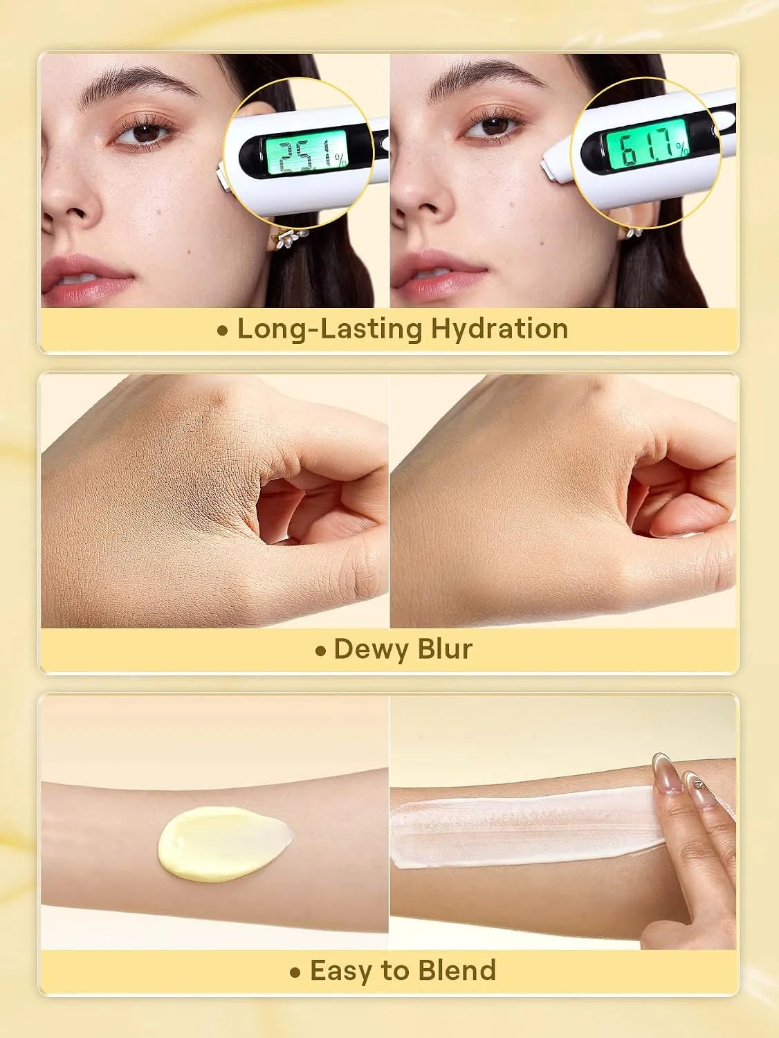 SHEGLAM Melt Touch Ultra-Hydrating Primer | Dewy Skin Base