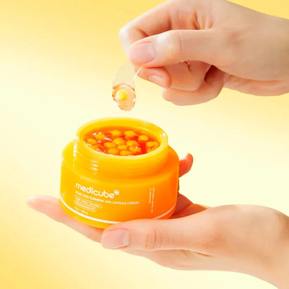 Medicube Kojic Acid Turmeric Vita Capsule Cream 53g | Niacinamide 5%