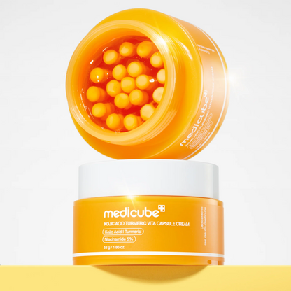 Medicube Kojic Acid Turmeric Vita Capsule Cream 53g | Niacinamide 5%