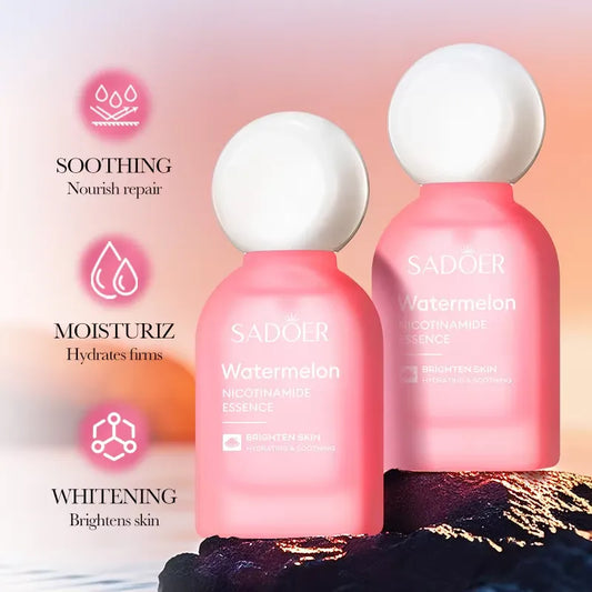 SADOER Watermelon Nicotinamide Essence 50ml | Brighten & Hydrate