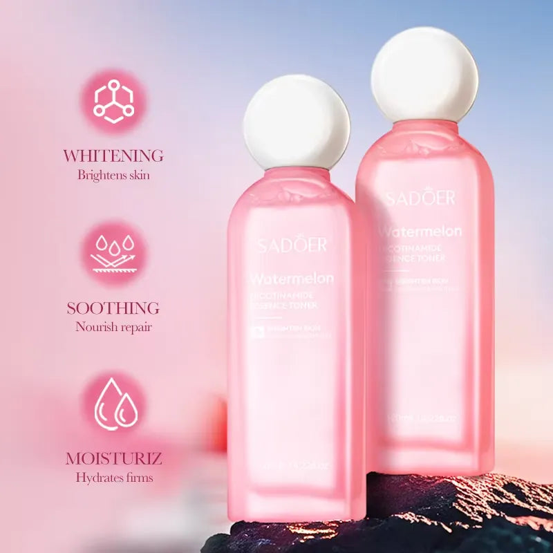 SADOER Watermelon Nicotinamide Essence Toner 120ml | 40% Watermelon Extract