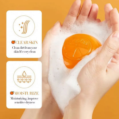 SADOER Vitamin C Whitening Soap 100g | Orange Extraction Essence