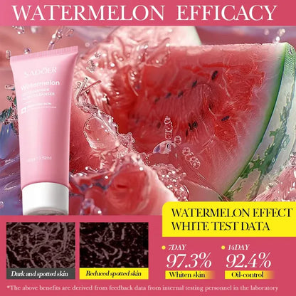 SADOER Watermelon Nicotinamide Facial Cleanser 100g | 40% Watermelon Extract