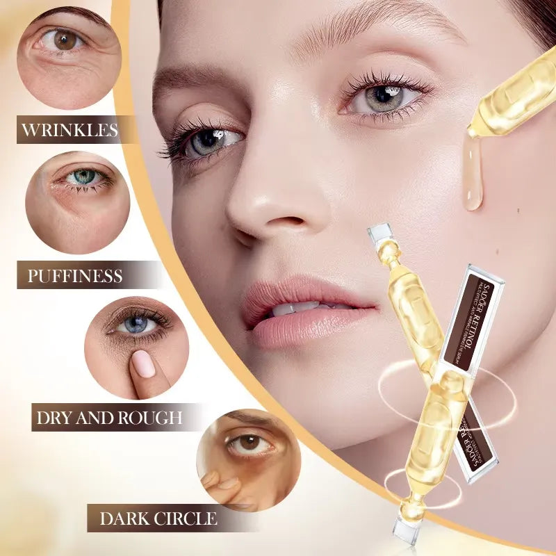 SADOER Retinol Multi Effect Anti-Wrinkle Firming Eye Serum | Collagen + Retinol