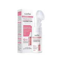 SADOER Coenzyme Q10 Double Amino Acid Cleanser Foam 120ml | With Brush