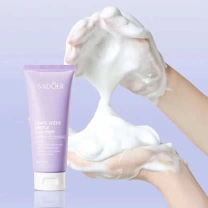 SADOER Grape Seeds Gentle Cleanser 100g | Antioxidant Face Wash