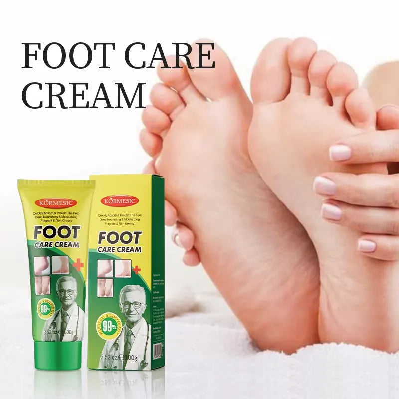 KORMESIC Foot Care Cream 100g | 99% Relieves Dry & Cracked Feet