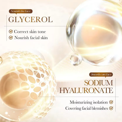 SADOER 4-in-1 Avocado Tricolor Primer Isolation Cream 40g | Daily Base Makeup