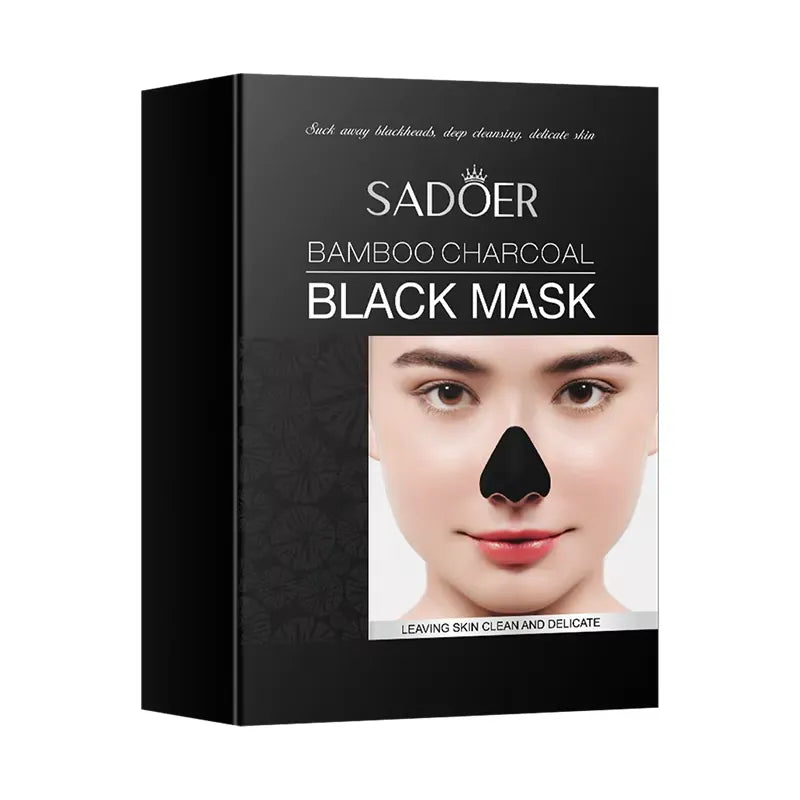 SADOER Bamboo Charcoal Black Mask deep cleansing blackhead removal